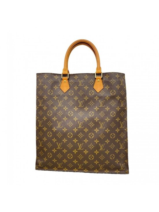 Louis Vuitton Handbags - Louis Vuitton Tote Monogram Sac Plat Brown
